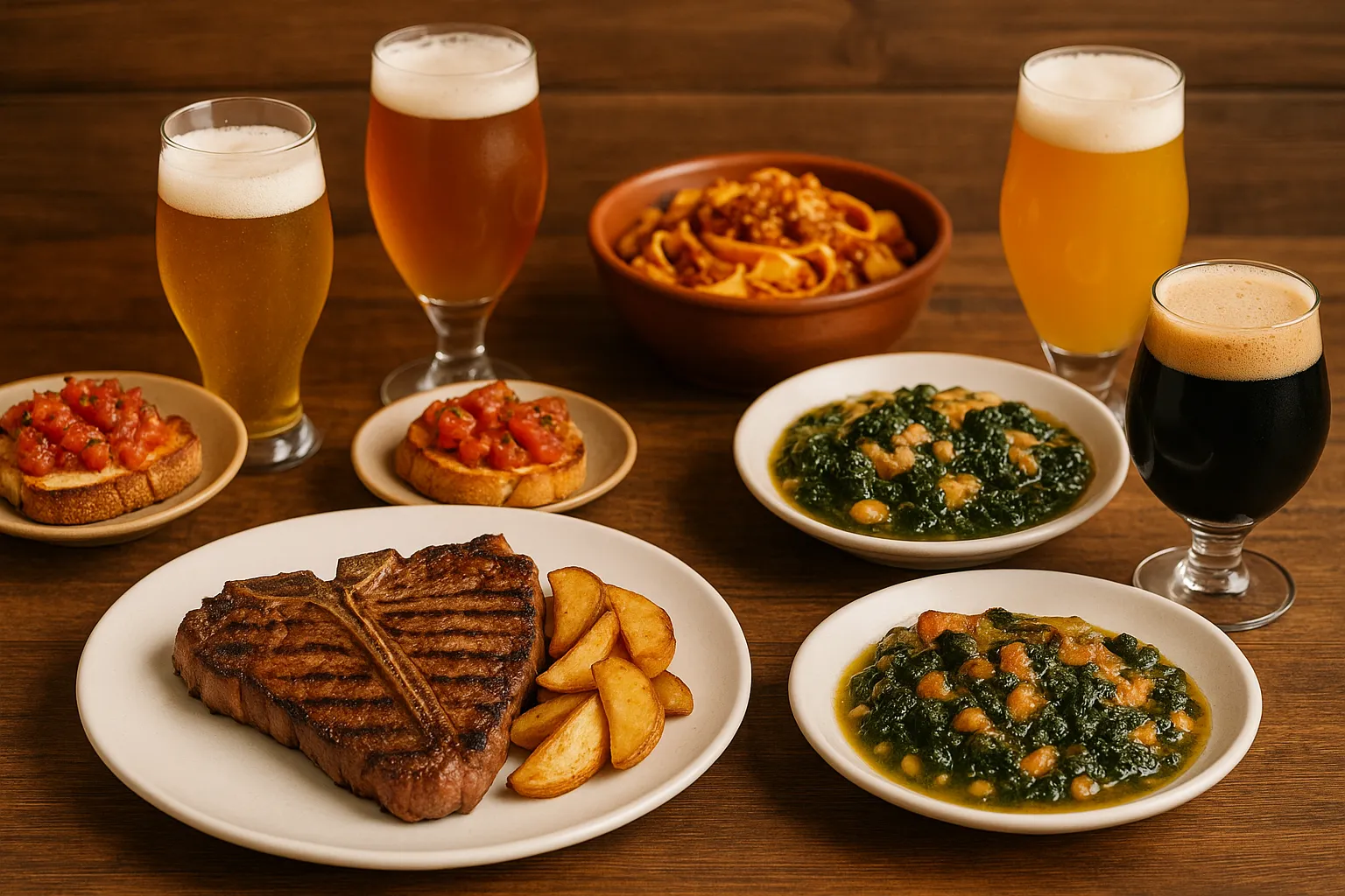 Abbinamenti Perfetti: Come Scegliere la Birra Giusta per Ogni Piatto Toscano