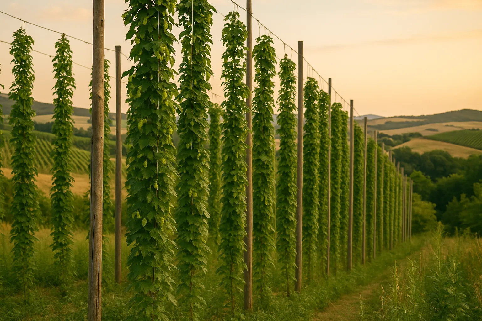 Il Nostro Luppoleto: Cuore Verde della Brasseria della Fonte