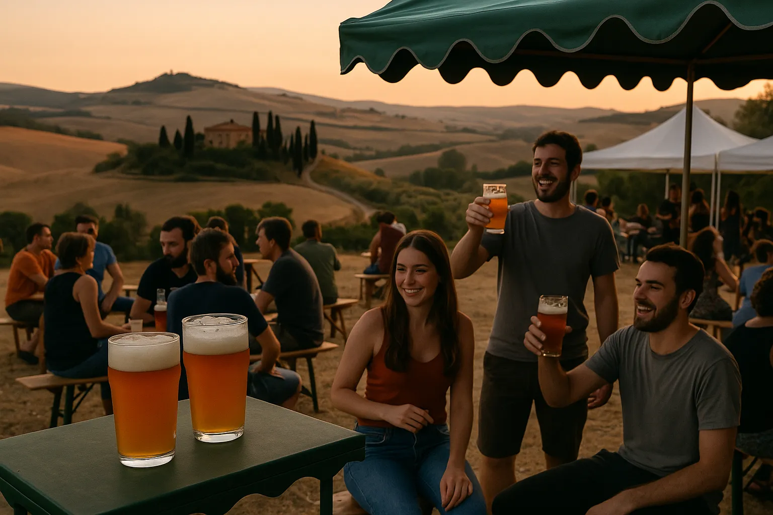 Val d’Orcia in Festa: Scoprire la Toscana Attraverso le Nostre Birre